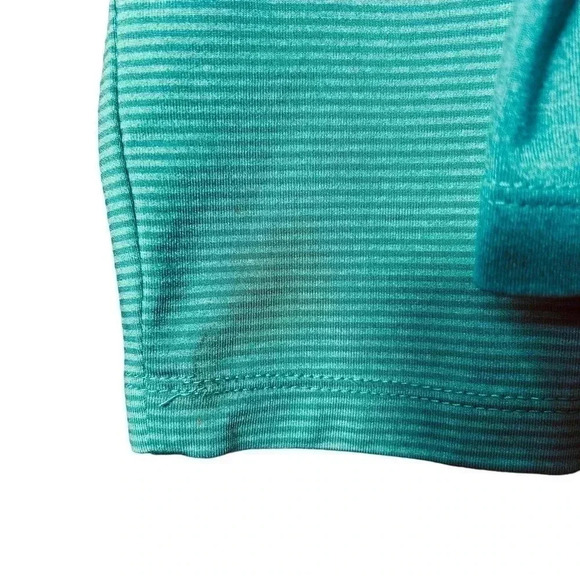 Columbia Teal Pull Over Athletic Shirt Partial Zip size L - Picture 7 of 7